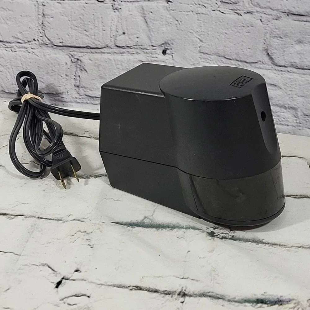 Boston Electric Pencil Sharpener Desktop Model 21‎ Black Made In USA Tested